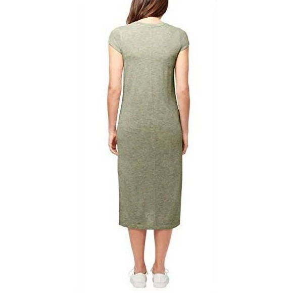 NWT Jessica Simpson Loden Green Midi T-Shirt Dress Size XXL - Picture 3 of 8